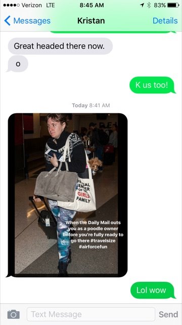 When Teresa called me