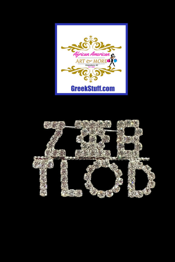 TLOD & Zeta Crystal Lapel Pin (Large)
