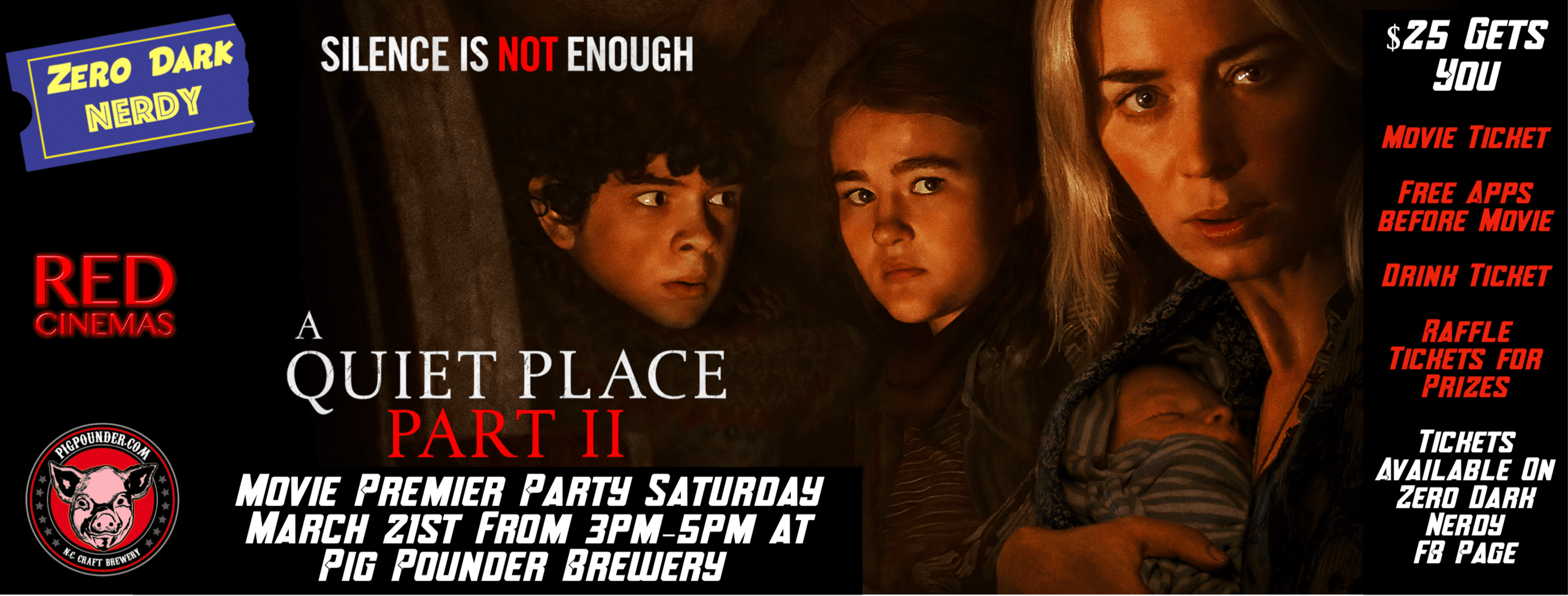 A Quiet Place 2 Movie Premier Party