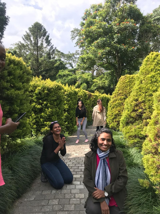 Leela and Monica in Sikkim