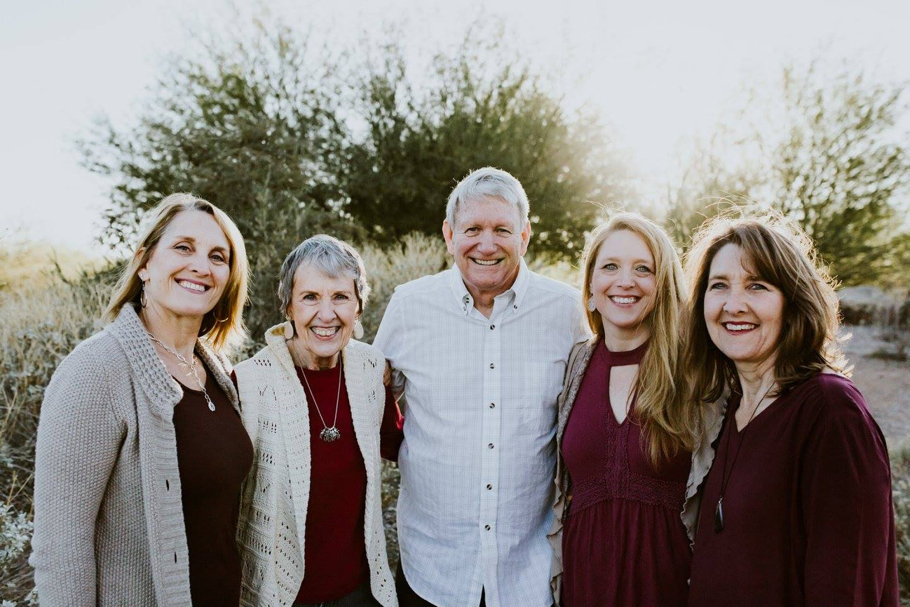 Staci, Gloria, Al, Keri, and Kristi