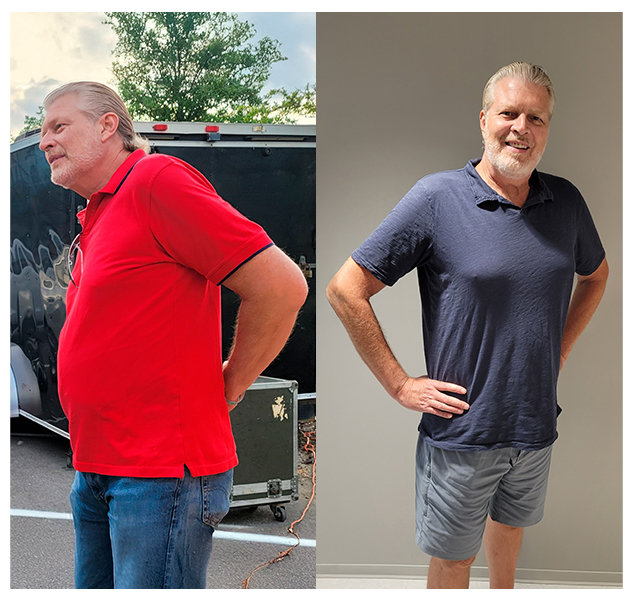 Michael Blaze's Weight Loss Transformation