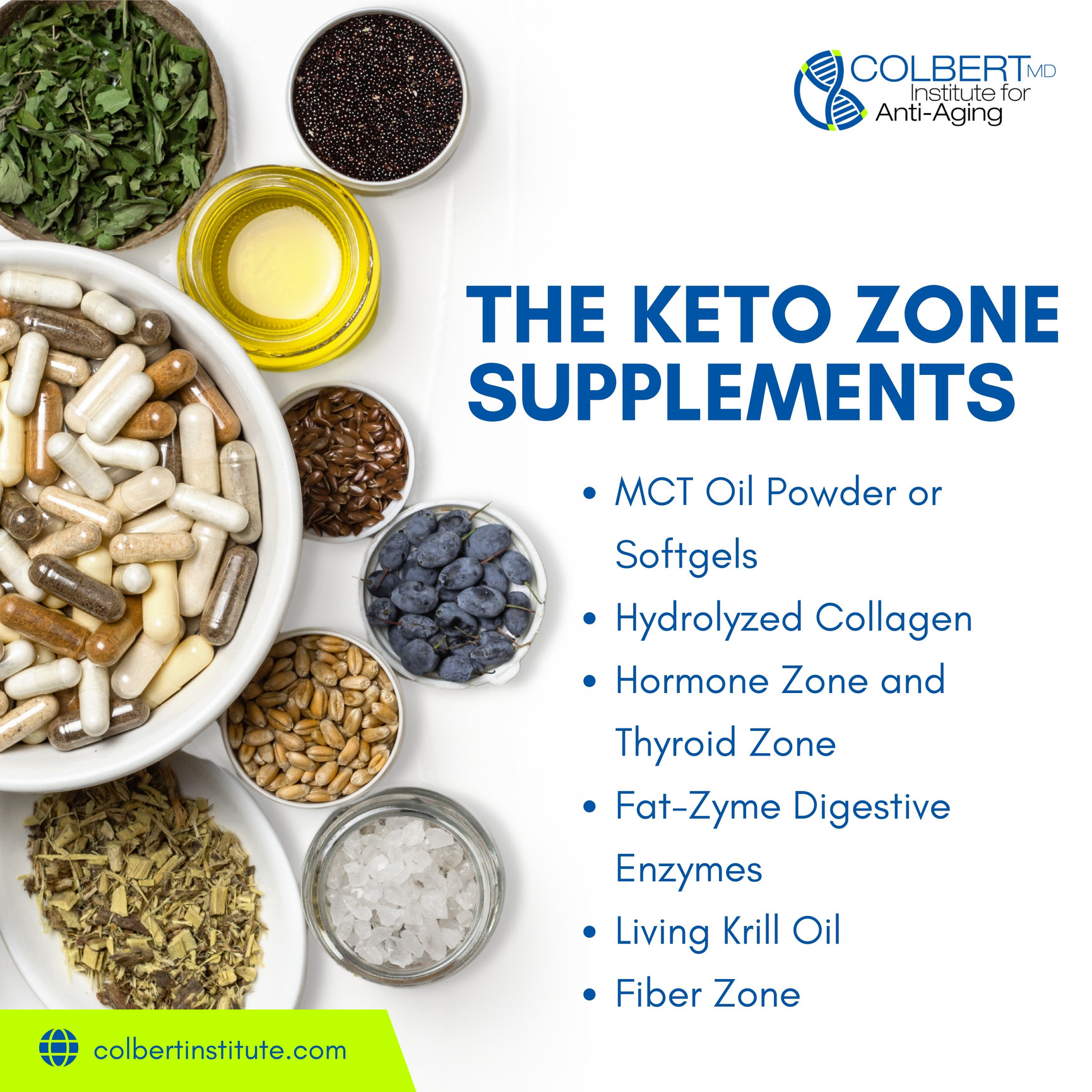 Dr. Colbert Shares His Keto Zone Nutritional Supplements for a Healthier You Colbert Institute