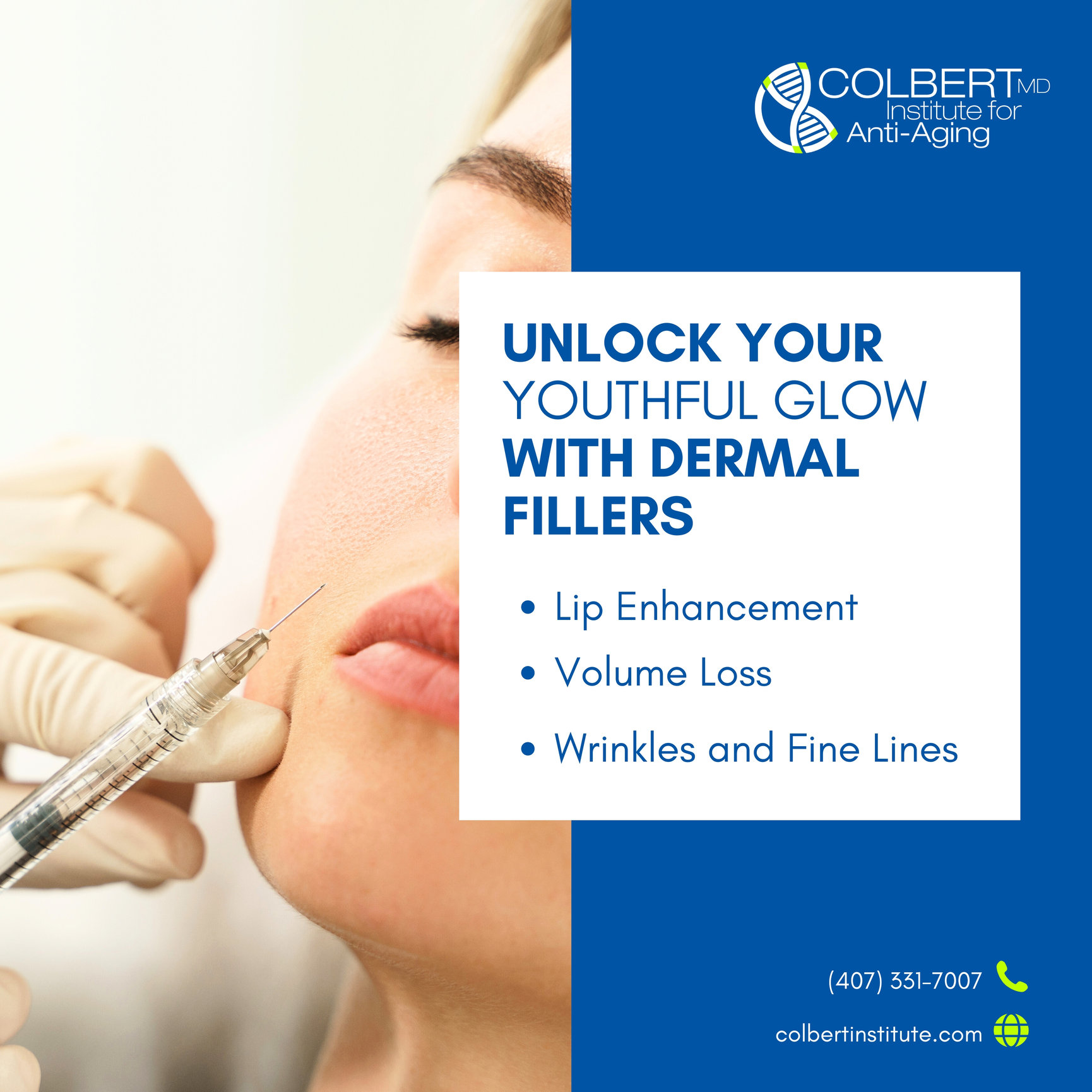 Dermal Fillers at Colbert Institute of Anti-Aging