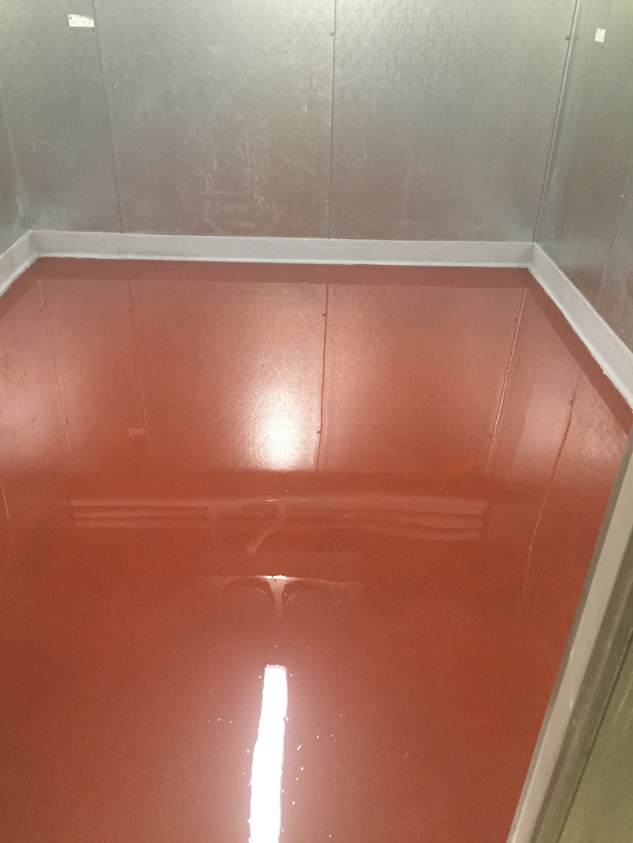 Epoxy Flooring for WalkIn Freezer in Greensboro, NC Scout's Custom