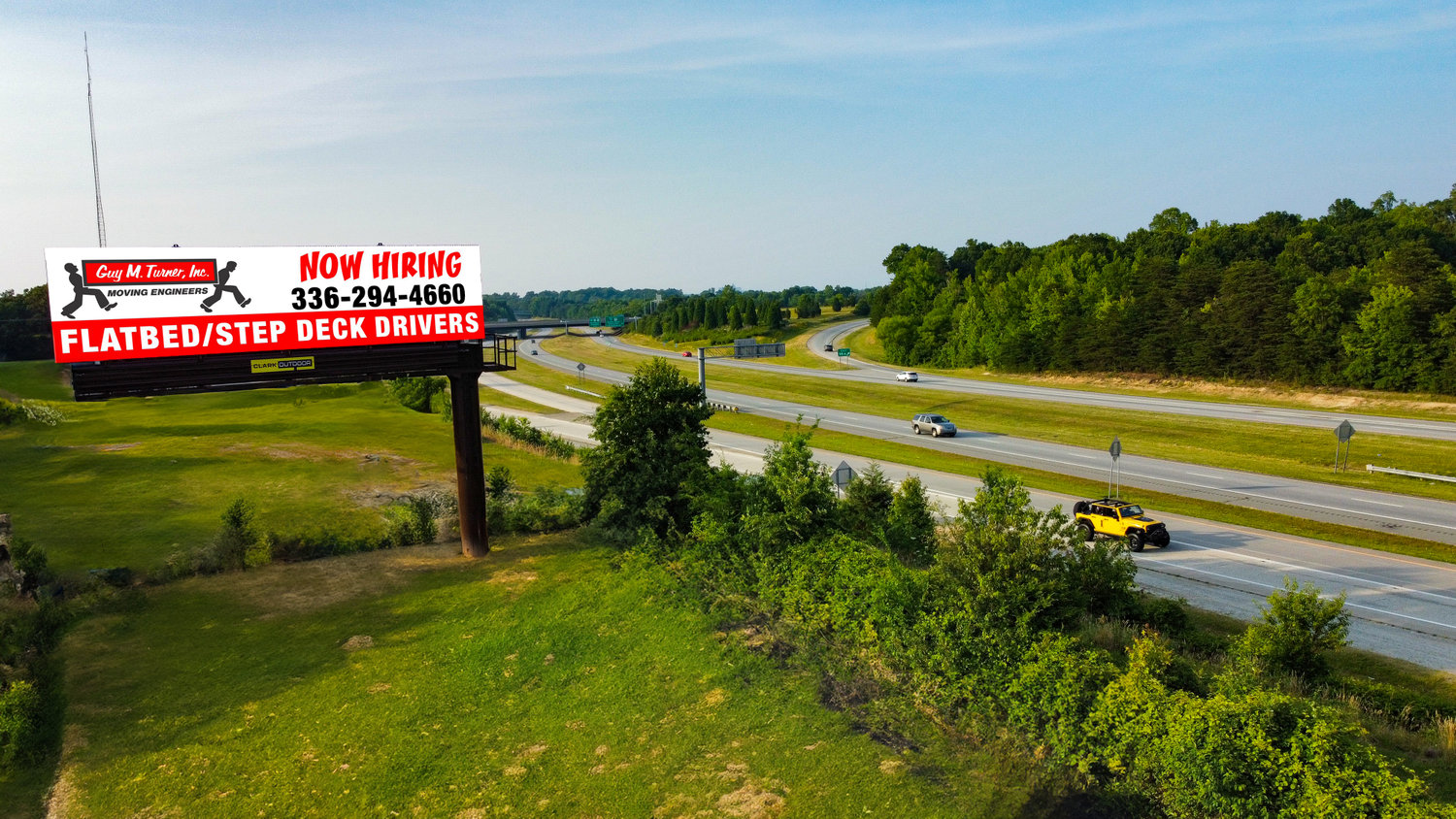 Billboards Clark Outdoor Greensboro NC
