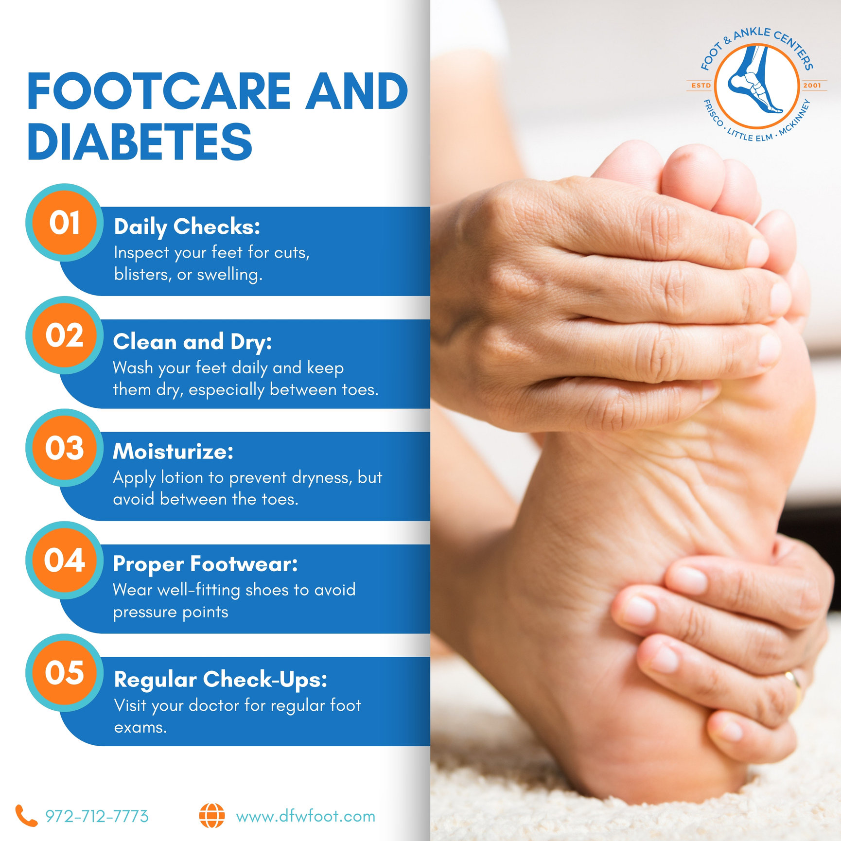 Footcare and diabetes in Frisco, Little Elm, and McKinney - Foot ...