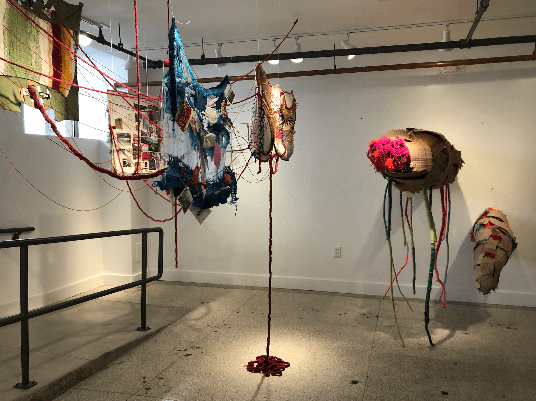 3D II Class Installation Projects - Greensboro Project Space