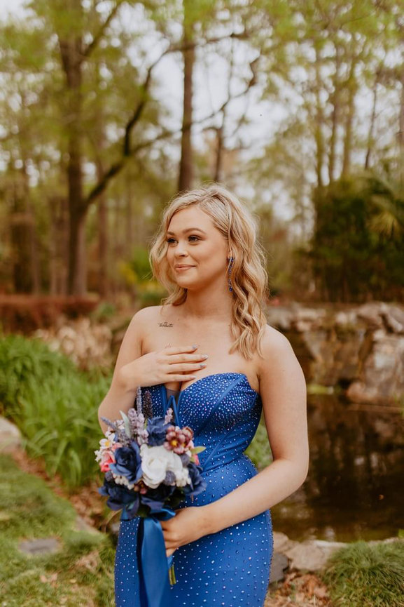 blue dress for baby girl Cute Spaghetti Straps Two Piece Sequins Short Homecoming Dresses fg603 –  formalgowns
